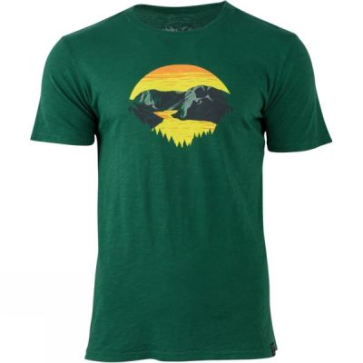 Playeras United By Blue Park Layers Hombre - Verde - Chile CEJ536812